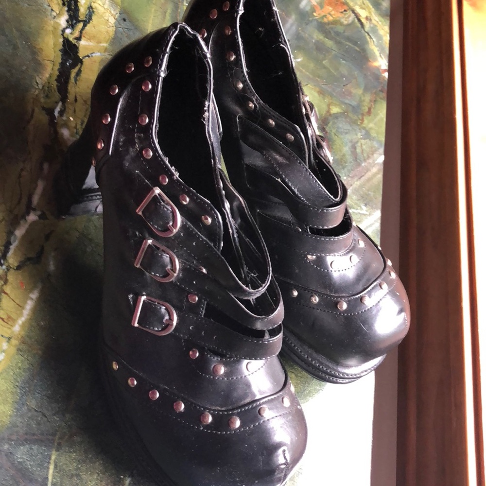 Demonia Goth Punk Shoes size 12, never worn! New!